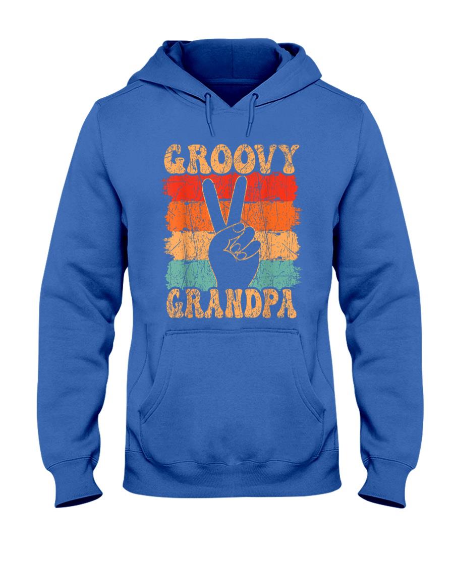 Retro Nostalgia - Groovy Grandpa 70s Aesthetic Nostalgia 1970's Retro Grandpa T-Shirt