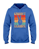 Retro Nostalgia - Groovy Grandpa 70s Aesthetic Nostalgia 1970's Retro Grandpa T-Shirt