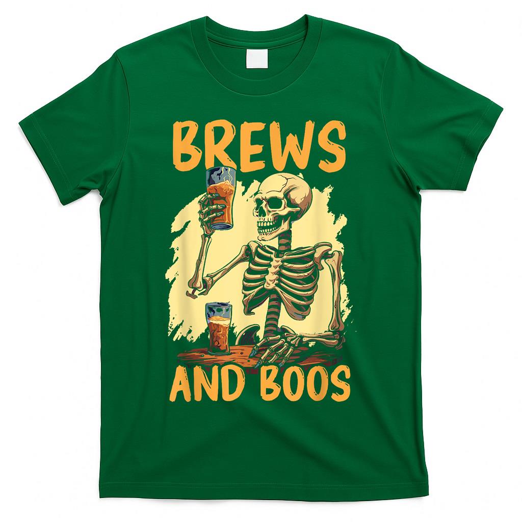 Halloween Beer Drinker Trick Or Treat Spooky Alcoholic T-Shirt