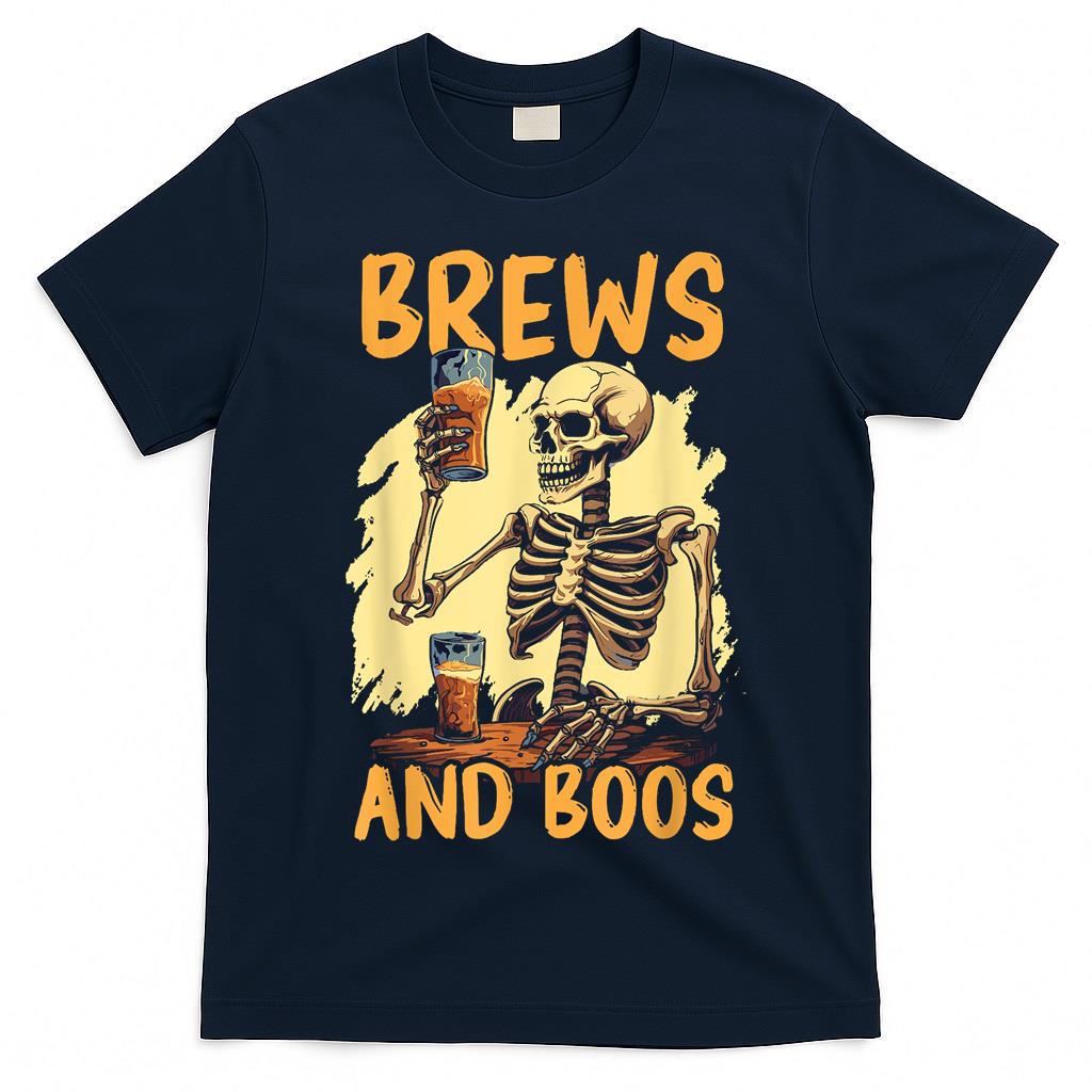 Halloween Beer Drinker Trick Or Treat Spooky Alcoholic T-Shirt