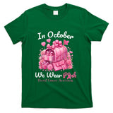 In October We Wear Pink Postal Worker Breast Cancer T-Shirt