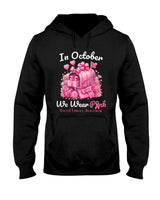 In October We Wear Pink Postal Worker Breast Cancer T-Shirt