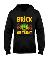 Brick or Treat Halloween Master Builder Blocks Building Kids T-Shirt