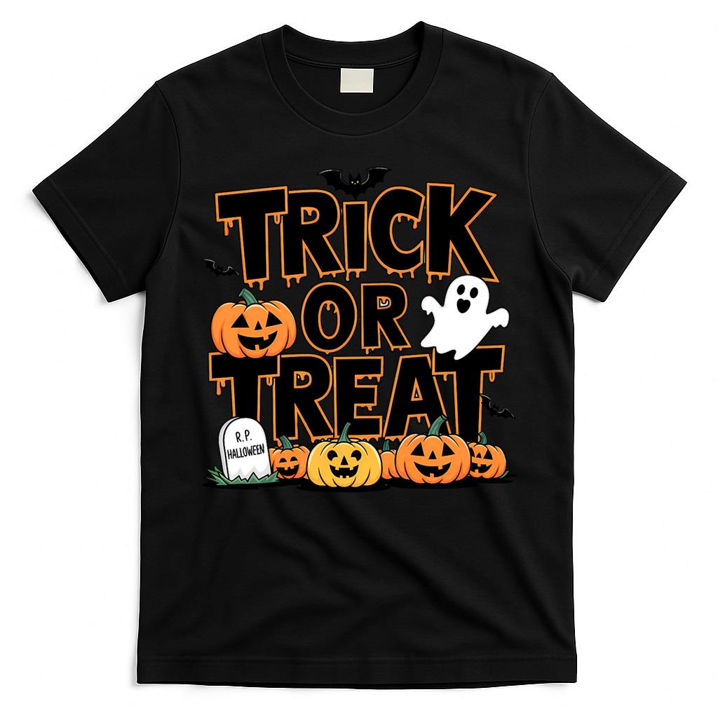 Spooky Trick or Treat Halloween Design Classic T-Shirt