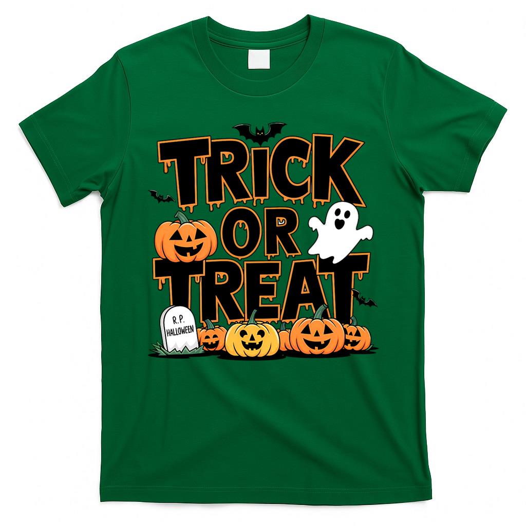 Spooky Trick or Treat Halloween Design Classic T-Shirt