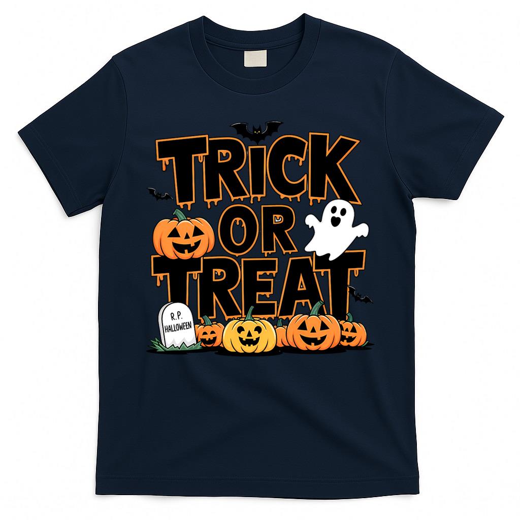 Spooky Trick or Treat Halloween Design Classic T-Shirt