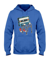 Retro Nostalgia - Funny Retro Old Cassette Tape Cartoon with Walker Nostalgia T-Shirt