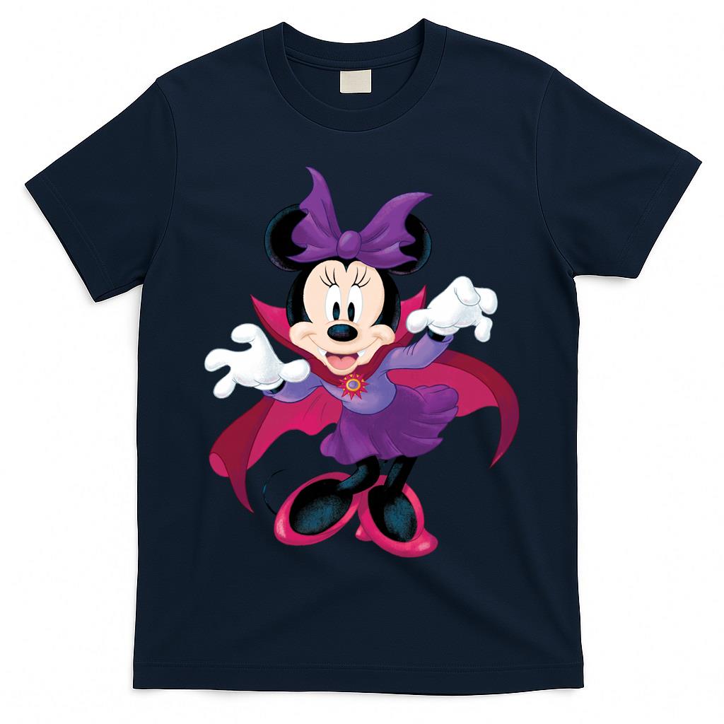 Disney Halloween Minnie Mouse Vampire Costume Trick or Treat Long Sleeve T-Shirt