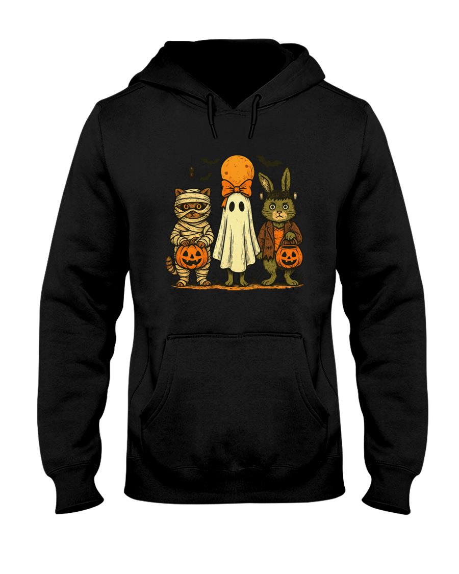 Funny Cat Halloween - Cat Ghost - Halloween Spooky Classic T-Shirt