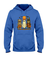 Funny Cat Halloween - Cat Ghost - Halloween Spooky Classic T-Shirt