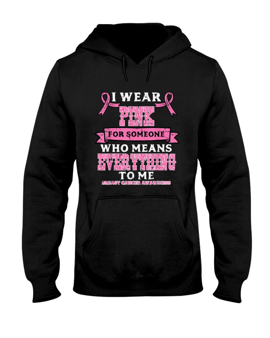 I Wear Pink For Breast Cancer Awareness Men Women Kids T-Shirt