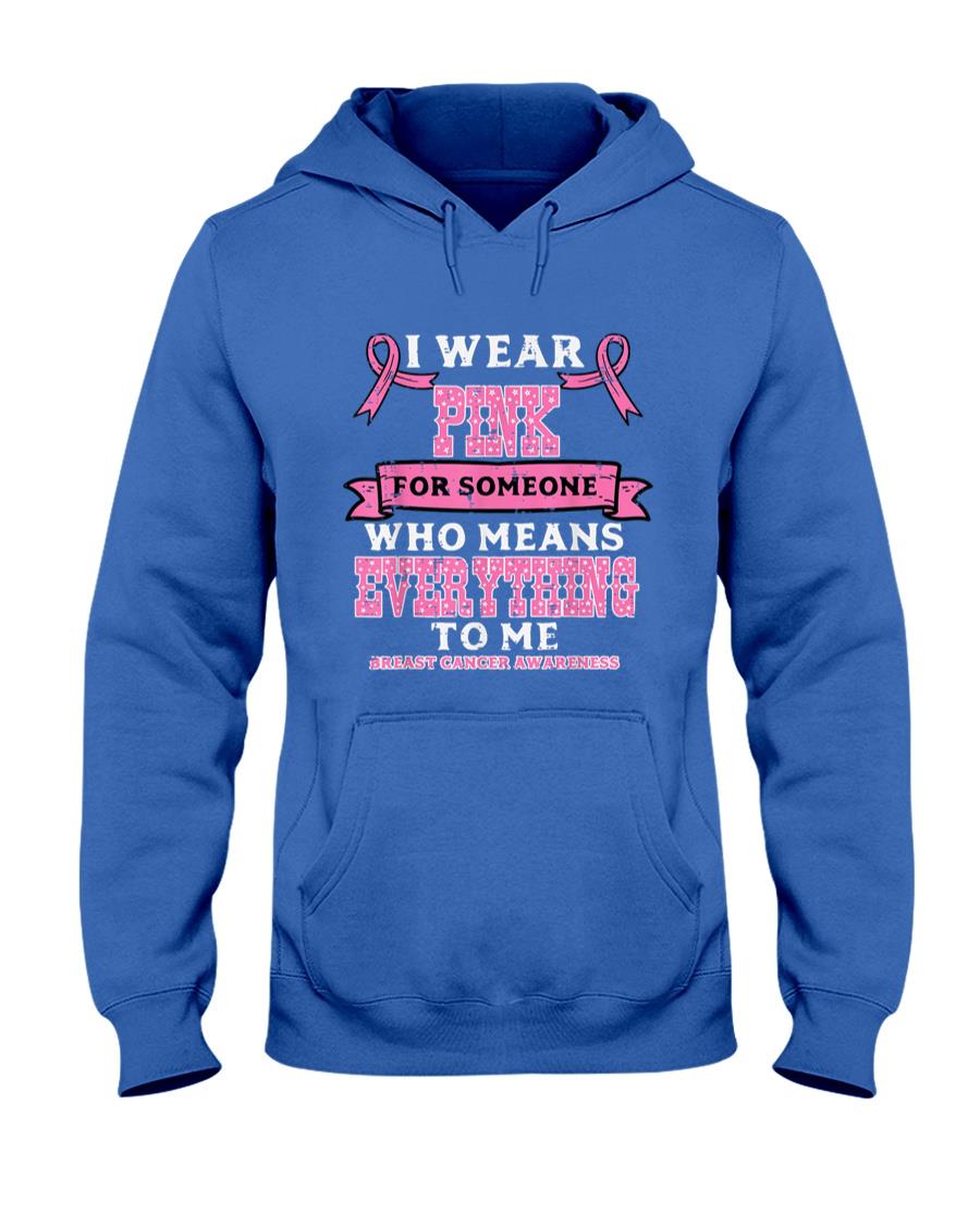 I Wear Pink For Breast Cancer Awareness Men Women Kids T-Shirt