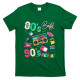 Retro Nostalgia - Vintage 80's Baby 90's Made Me Retro 1980s Nostalgia 1990s T-Shirt