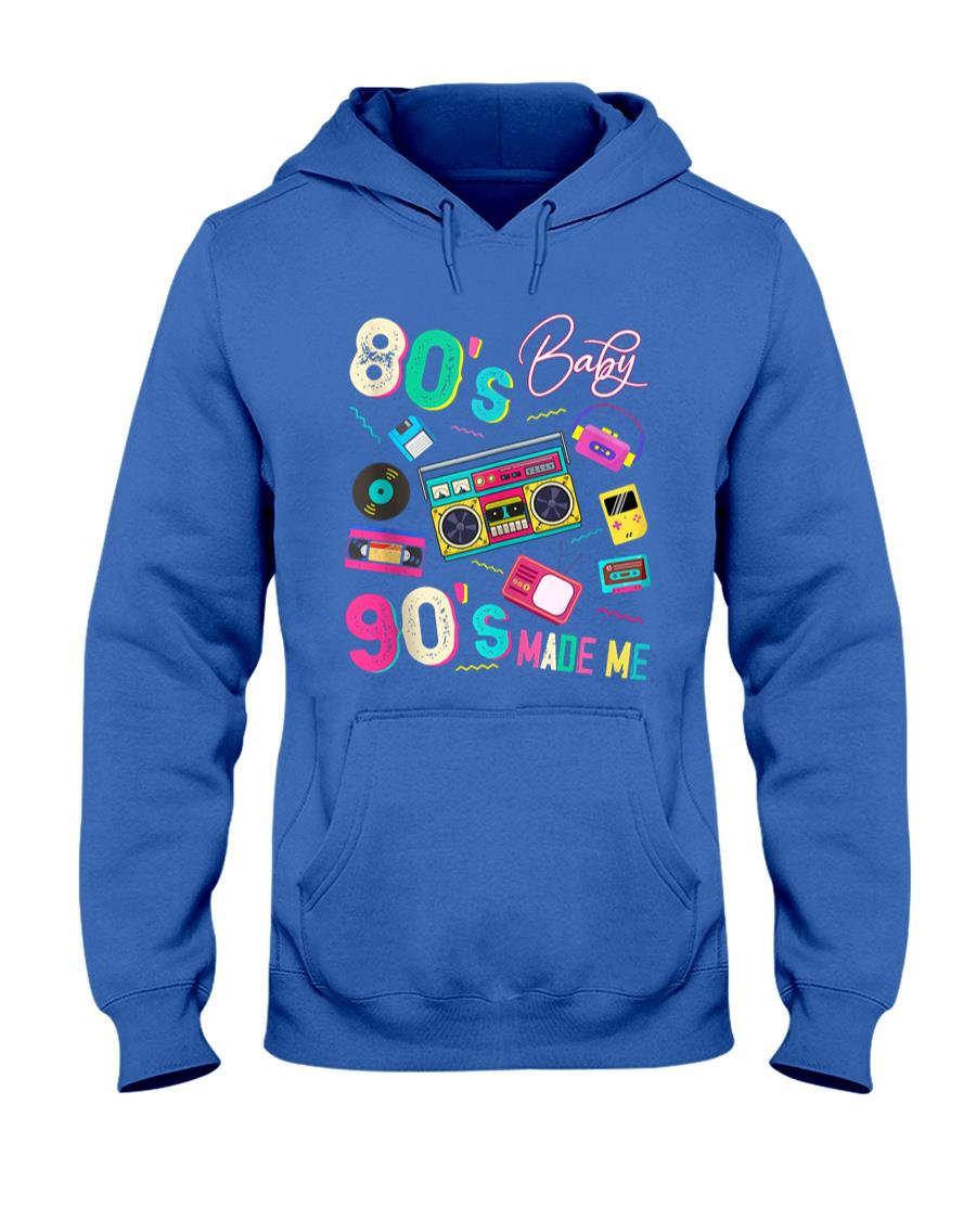 Retro Nostalgia - Vintage 80's Baby 90's Made Me Retro 1980s Nostalgia 1990s T-Shirt