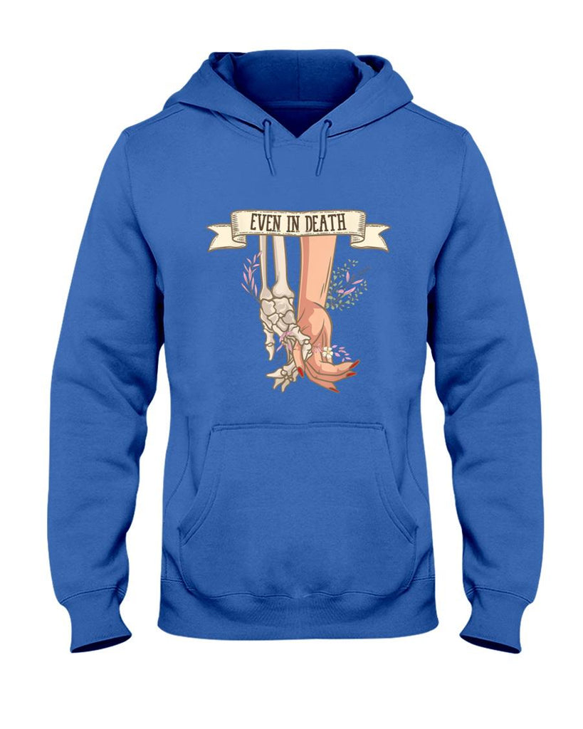 Even In Death Anniversary Skeleton Halloween Trick Or Treat T-Shirt