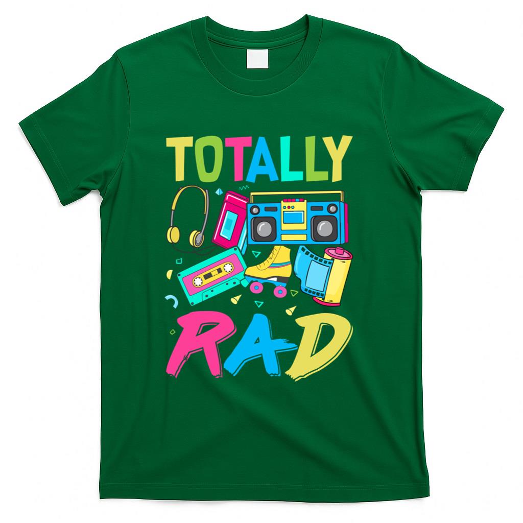 Retro Nostalgia - Totally Rad 80's Nostalgia Retro Throwback Eighties T-Shirt