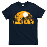 Day Gift Men Women Deadpools Trick-or-Treat Silhouette Halloween Classic T-Shirt