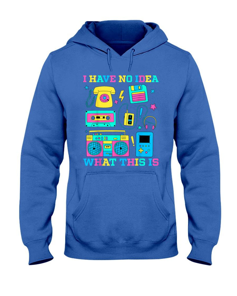 Retro Nostalgia - I Have No Idea What This Is Retro 80s 90s Outfit T-Shirt