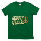 Retro Nostalgia - Groovy Uncle 70s Aesthetic Nostalgia 1970's Retro Uncle T-Shirt
