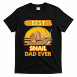 Best Snail Dad Ever Father's Day Slug Snails T-Shirt
