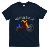 Retro Nostalgia - Nostalgic Love 70s 80s Vintage Retro Toys Big Tricycle Wheel T-Shirt