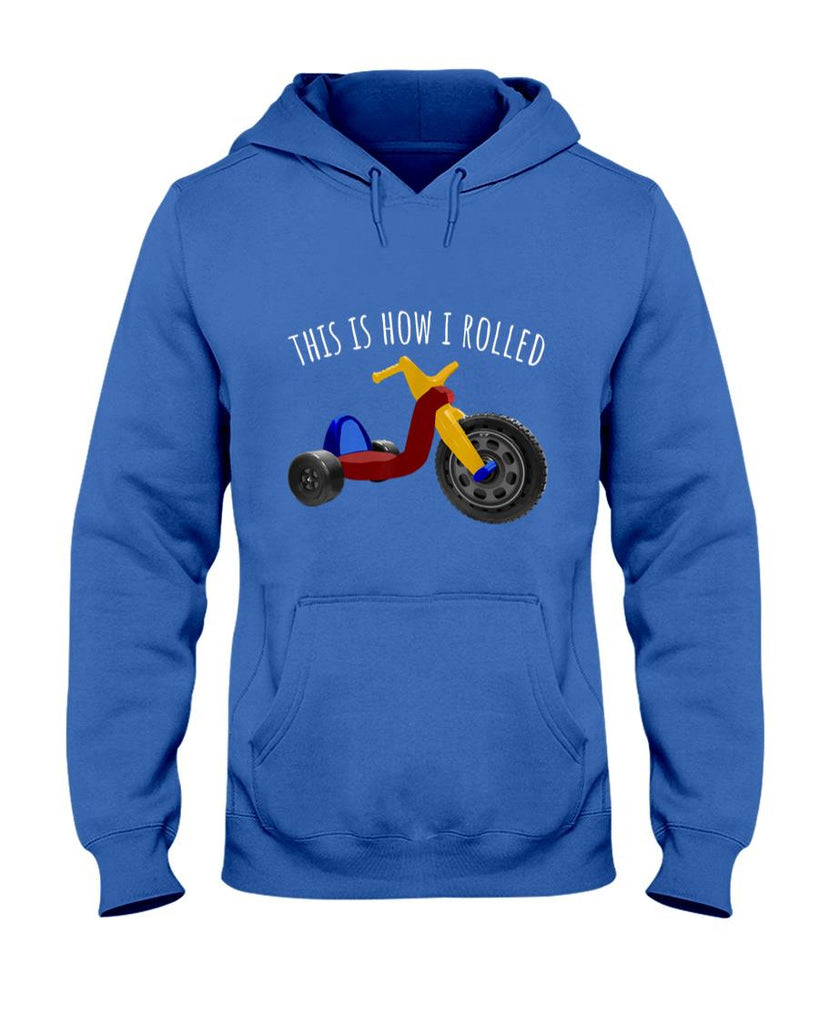 Retro Nostalgia - Nostalgic Love 70s 80s Vintage Retro Toys Big Tricycle Wheel T-Shirt