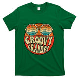 Retro Nostalgia - Groovy Grandpa 70s Aesthetic Nostalgia 1970's Retro Grandpa T-Shirt