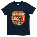 Retro Nostalgia - Groovy Grandpa 70s Aesthetic Nostalgia 1970's Retro Grandpa T-Shirt