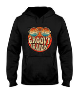 Retro Nostalgia - Groovy Grandpa 70s Aesthetic Nostalgia 1970's Retro Grandpa T-Shirt