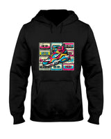 Retro Nostalgia - 80s 90s retro party costume nostalgia cassette shoe t-shirt T-Shirt