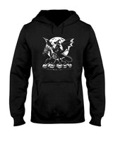 Funny Skeleton ride Dragon Halloween Witch Classic T-Shirt