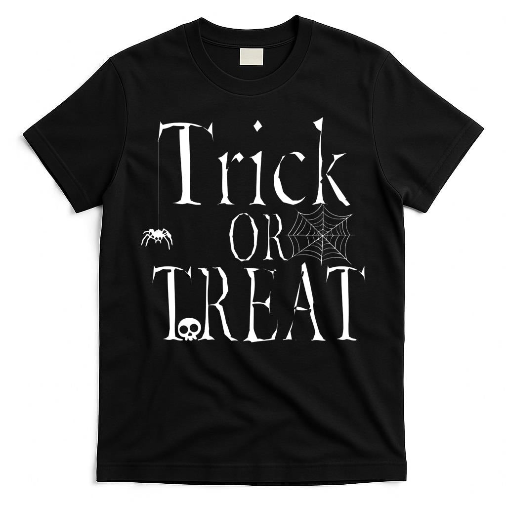 Trick or Treat Happy Halloween Fitted T-Shirt