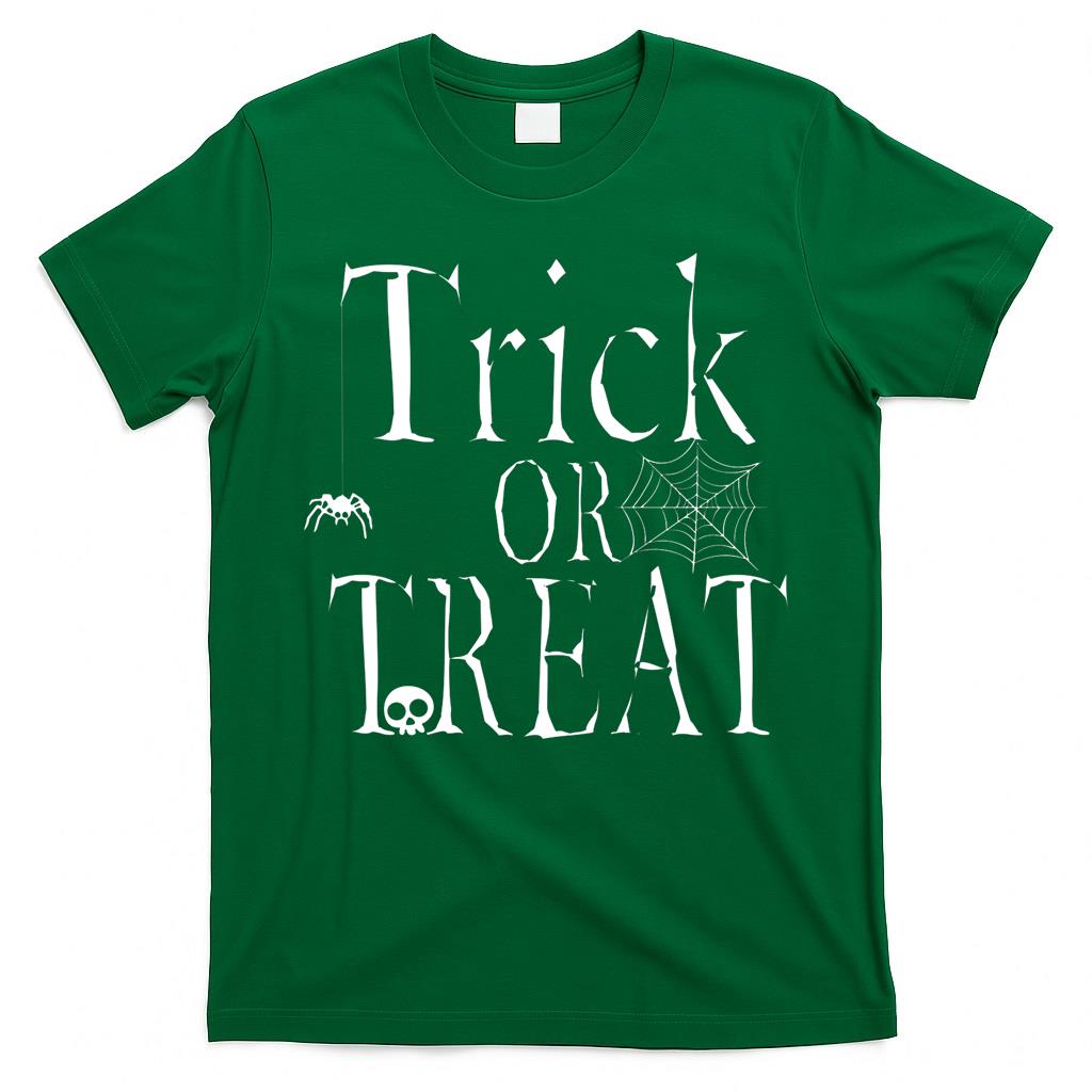 Trick or Treat Happy Halloween Fitted T-Shirt