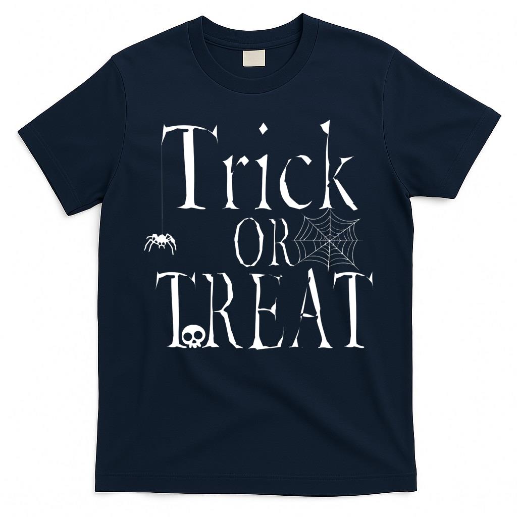 Trick or Treat Happy Halloween Fitted T-Shirt