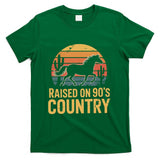 Retro Nostalgia - Raised On 90’s Country Horse Retro Nostalgia Western Music T-Shirt