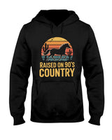 Retro Nostalgia - Raised On 90’s Country Horse Retro Nostalgia Western Music T-Shirt