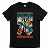50th Birthday 1976 Established Nineteen 76 T-Shirt