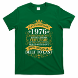 50th Birthday Extraordinary 1976 Limited Edition Living Legend Very Rare  T-Shirt