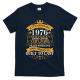 50th Birthday Extraordinary 1976 Limited Edition Living Legend Very Rare  T-Shirt