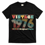 50th Birthday Retro Style Vintage 1976 Original Parts T-Shirt
