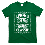 50th Birthday The Original Legend 1976 Awesome Classic  T-Shirt