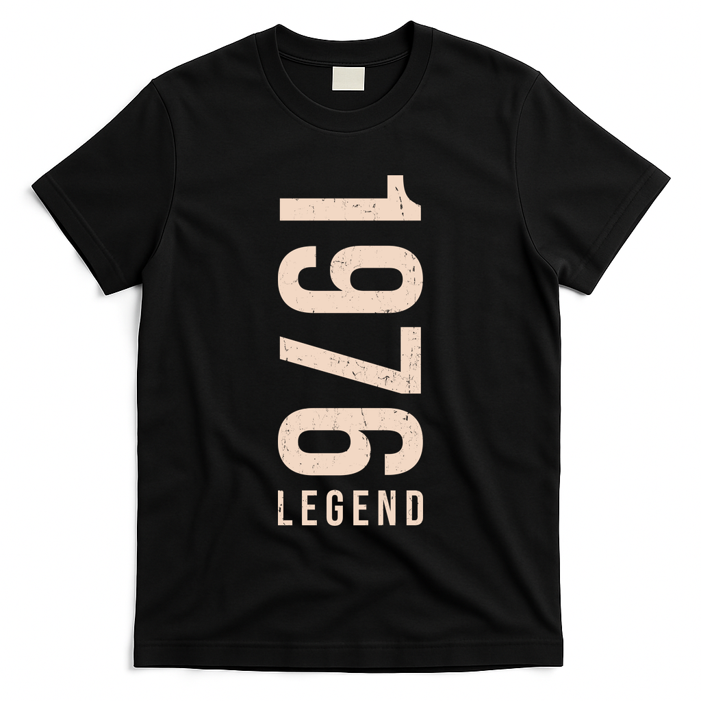 50th Birthday Vintage Legend 1976 T-Shirt