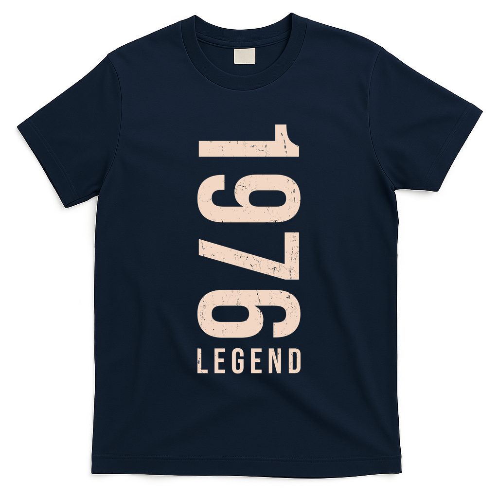 50th Birthday Vintage Legend 1976 T-Shirt