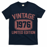 50th Birthday Vintage 1976 Limited Edition Birthday Metal Plate  T-Shirt