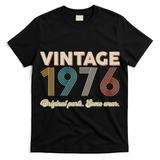 50th Birthday Vintage 1976 Original Parts Some Wear  T-Shirt