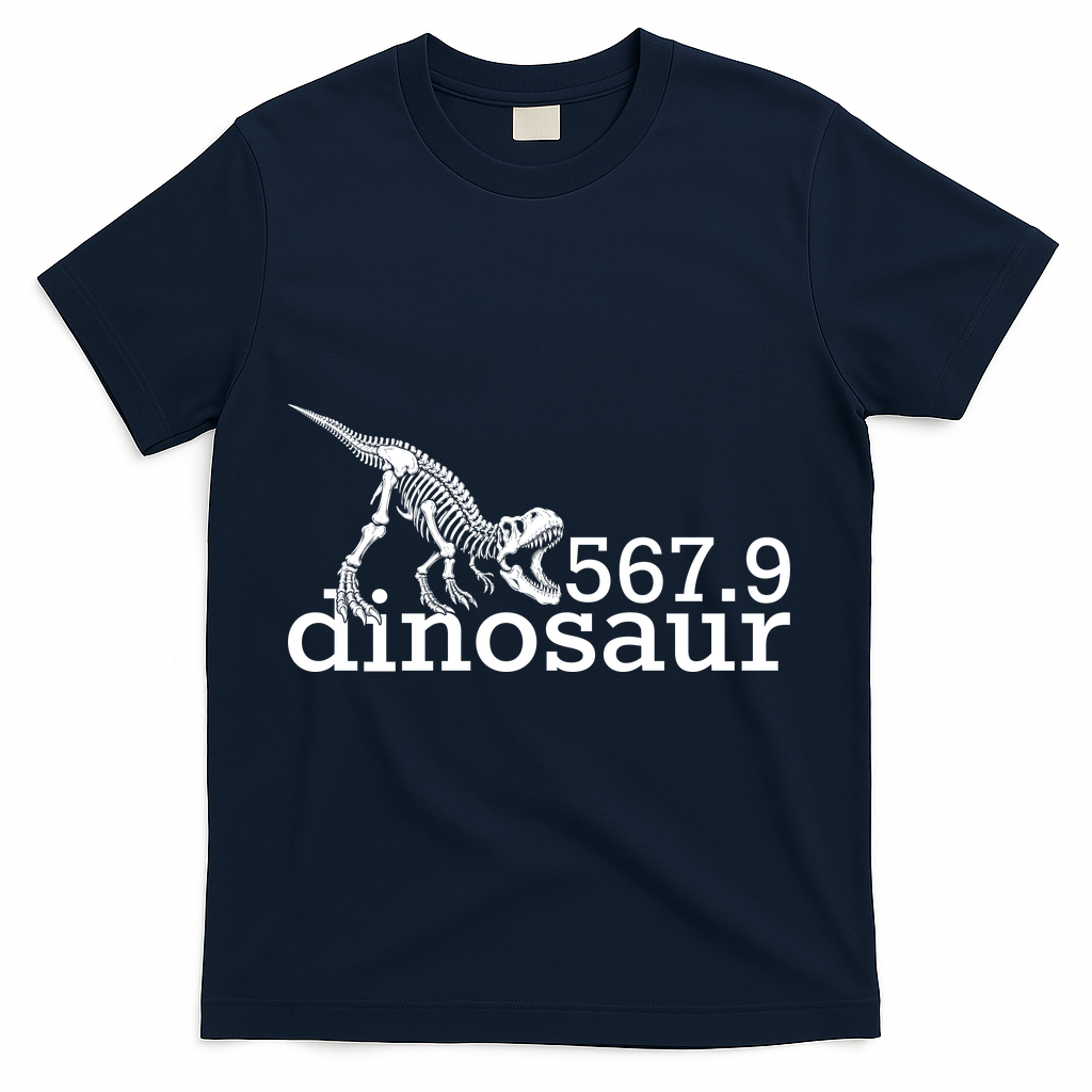 567.9 Dinosaur T-Shirt - Navy