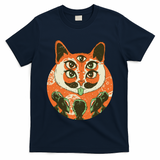 5 Eyed Alien Cat T-Shirt