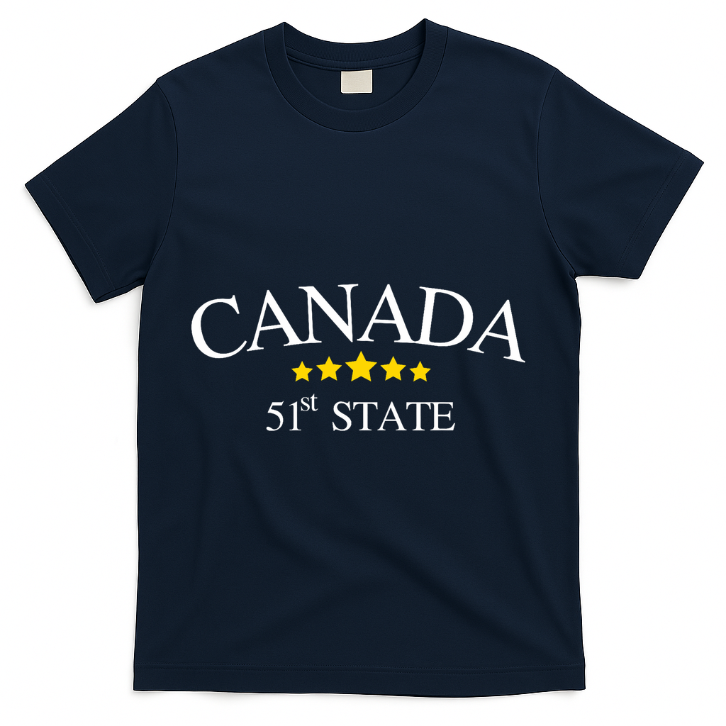 51st State Canada T-Shirt - Navy