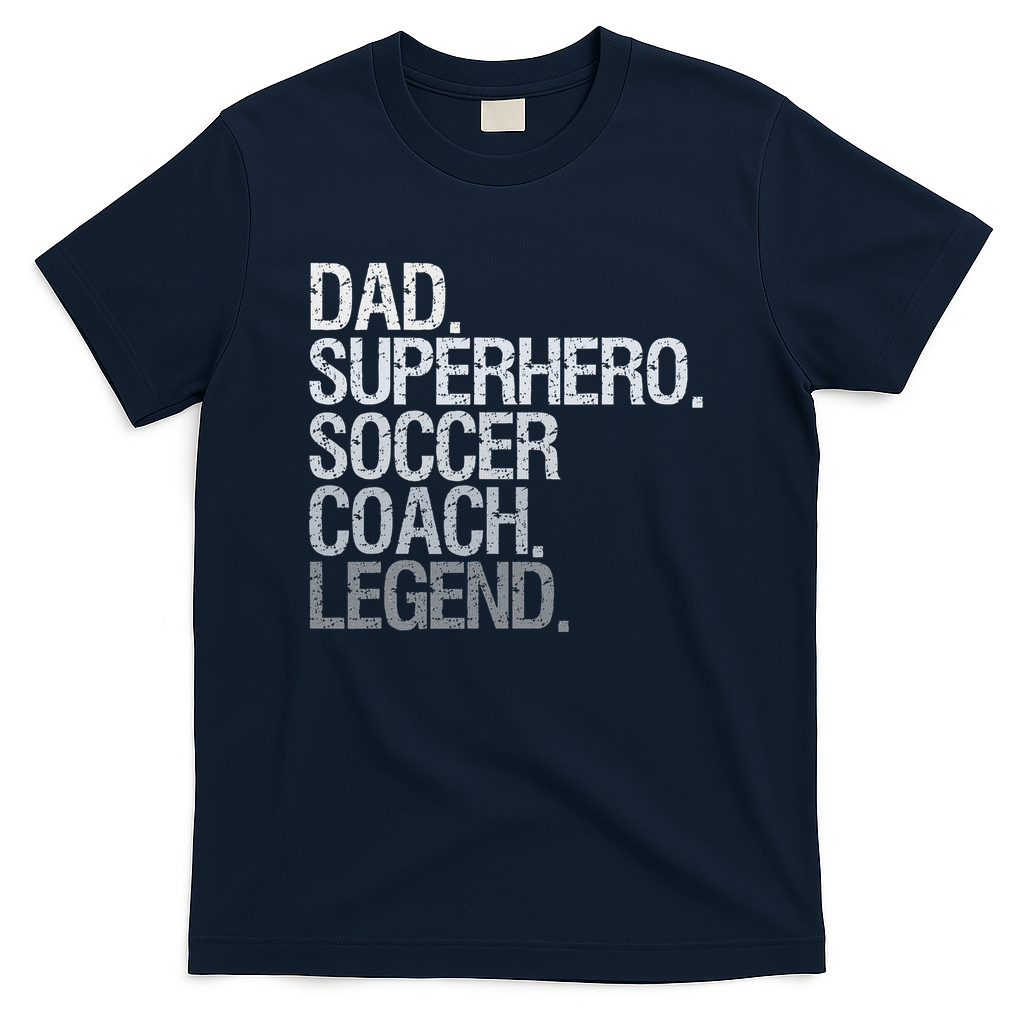 Soccer Coach Dad T-Shirt