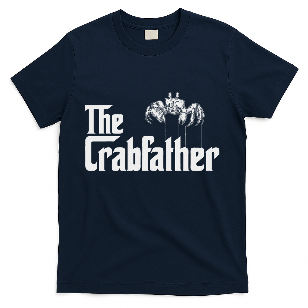 Crab Fishing Dad The Crabfather T-Shirt